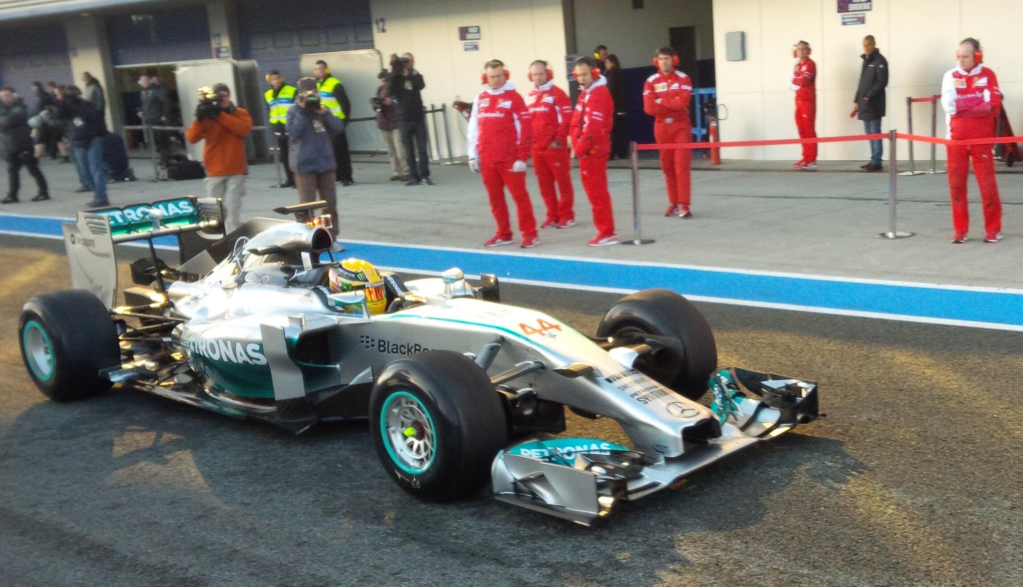 Hamilton Mercedes W05