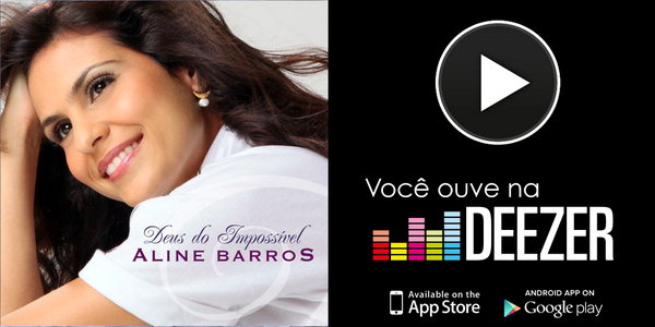 DeezerBR's tweet photo. Curte @aline_barros? Leve suas músicas favoritas para qualquer lugar! Deezcubra Deezer. http://t.co/CG9GnVuvvY http://t.co/nFcdZ6CpqP