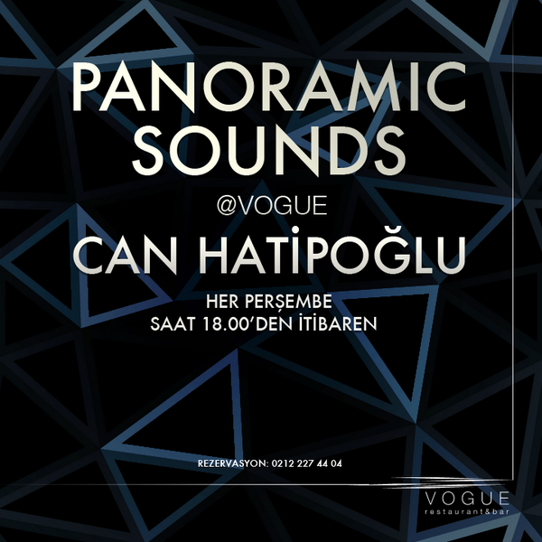 vogueistanbul's tweet photo. #Vogue’da bugün: Can Hatipoğlu ile Panoramic Sounds! http://t.co/JhNOBkj0rG
