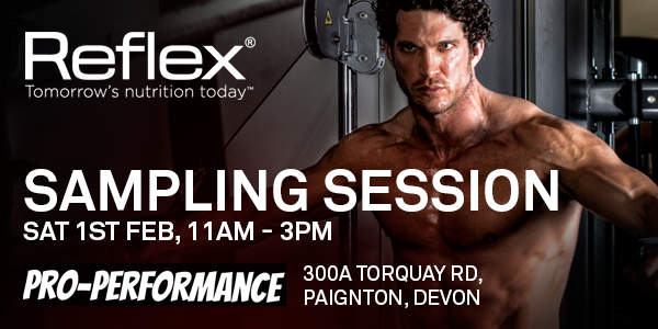 ReflexNutrition's tweet photo. Reflex Athlete @RyanGay1992 will be in Pro-Performance Torbay on Sat sampling #IWPRO. Free Creatine with a spend £50+ http://t.co/vsf1pNTKbu