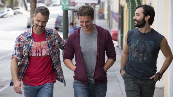 jasnananut's tweet photo. LOOKING. New HBO indie-like series about 3 gay friends in San Francisco. Less whiny than Girls+funny. Excellent**** http://t.co/PP3VXderjZ