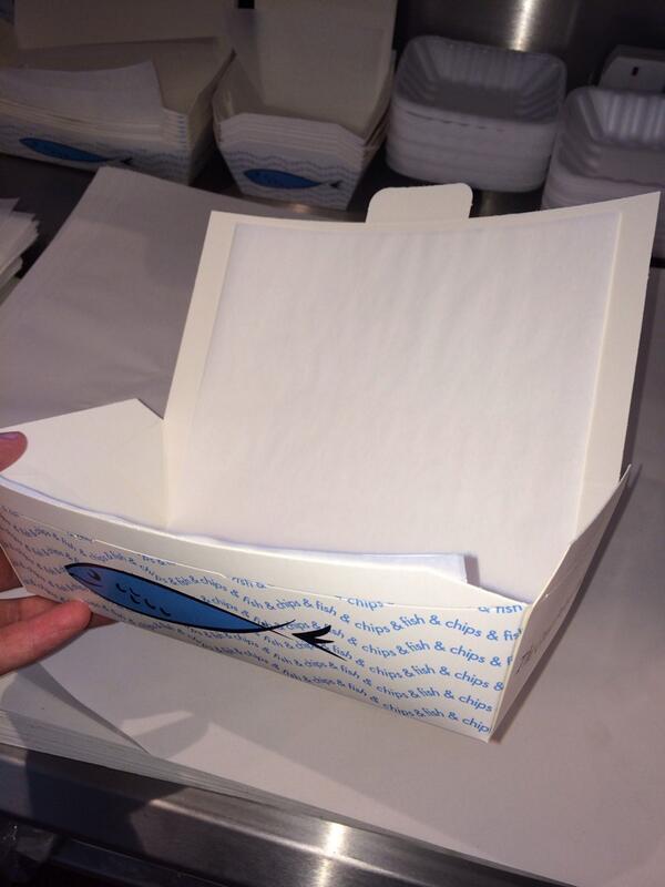 Baildon_Chippy's tweet image. Cardboard box :-)