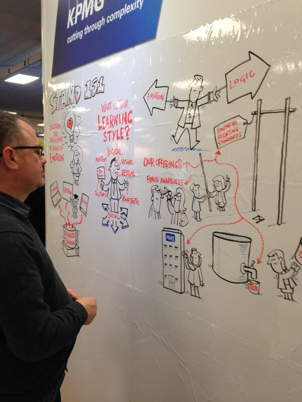 ACMBertie's tweet photo. It's all about engaging the individual today at stand 151! #LT14UK #KPMG http://t.co/YRILsKRkY4