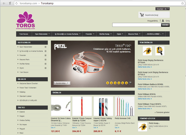 toroskamp.com'u yeniledik. Yeni tasarım nasıl olmuş? :)