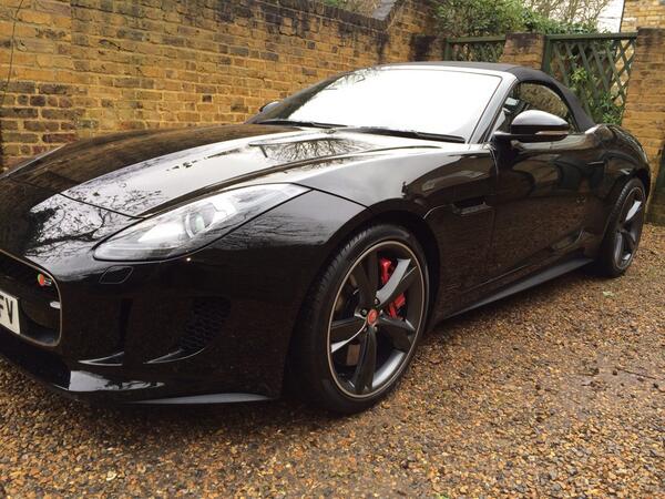 GaryLineker's tweet image. Loving the new car @JaguarUK #ftype #BestOfBritish
