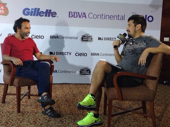 3Puntos's tweet photo. @ElMiyashiro entrevista al genial @DamianAlcazar #Magallanes @EnemigosP http://t.co/RfVPzkfILg