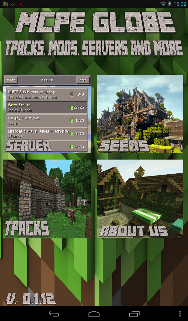 PlayPocket's tweet photo. Die #MCPEGlobe wird von uns Entwickelt, so wird es auch im "About Us"teil stehen. http://t.co/78lkJI7hJE