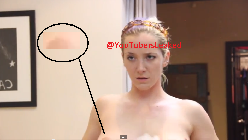 “Jenna Marbles [ @Jenna_Marbles ] Nip Slip in recent video. 