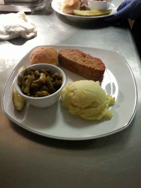 Smoked meatloaf special today!!! Stop by and see us!