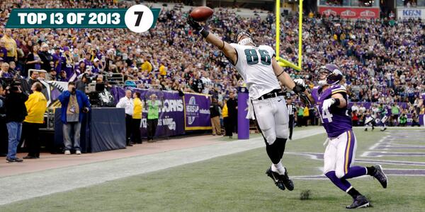 Top 13 of 2013 | No. 7: Ertz So Good. #FlyEaglesFly
