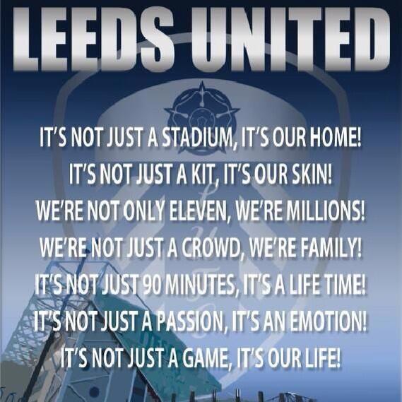 SheldonChummy's tweet photo. "@micklufchall: Always Leeds .... #lufc http://t.co/Yictv8cKMn" @BillyDonnelly1