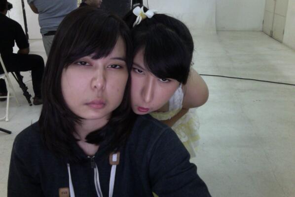 AnyQeu_ajha's tweet photo. RT"@kinalJKT48: hahaha part 2 @dhikeJKT48 http://t.co/D2l5bZjlqJ"