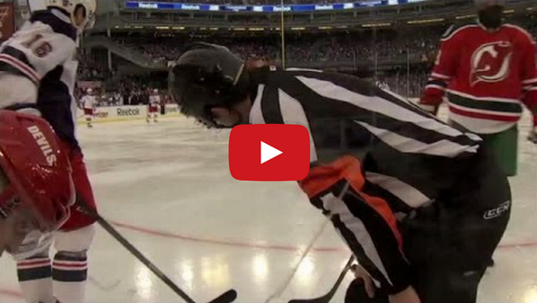 BackRowSports's tweet image. Ref wears GoPro and is mic'd up for the @NHLDevils vs @NYRangers Stadium Series game.  VIDEO: bit.ly/1aKfr8h