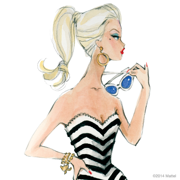 Barbie's tweet image. #Unapologetic since 1959. #ThrowbackThursday