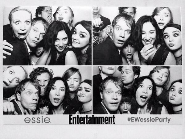 "The Game of Thrones partycrowd!" from Sibel Kekilli's Facebook page