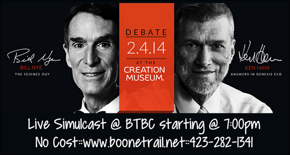 boone_trail's tweet photo. Join us at Boone Trail Baptist Church for the live simulcast of the debate at 7pm Tuesday 2/4/14. No Cost! http://t.co/lWIc8nKbAx
