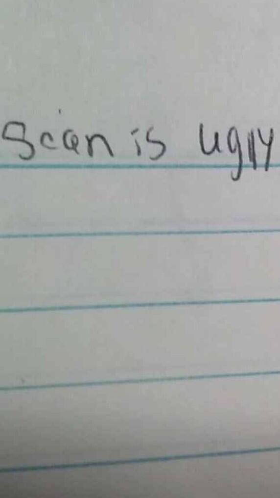 DaMan886's tweet photo. Whoevr es postin thes shit around skool, it's not funny http://t.co/KPRPVPzv36