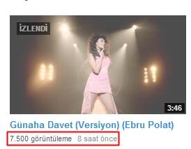 EbruPolatTeam's tweet photo. #2014ilkKlibiGunahaDavet 8 saatte 7500 kere tıklanarak rekor kırmaya devam ediyor! @Ebru_Polat http://t.co/fcMTbeKoHd