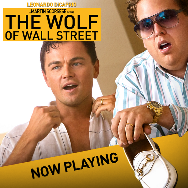 Leonardo DiCaprio is #TheWolfofWallStreet. See it in theaters now, get tix! TheWolfOfWallStreet.com |