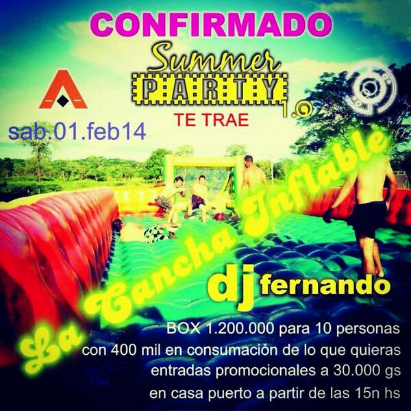 SummerParty_Py's tweet image. PREPARADOS ?