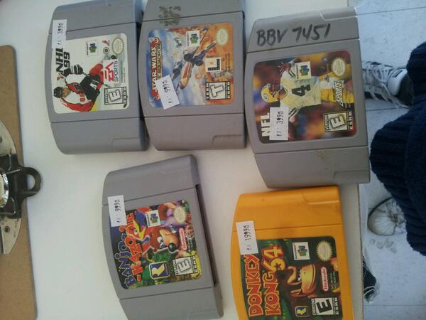 Sweet lot of N64 games today! DK64, Banjo Kazooie and more!
