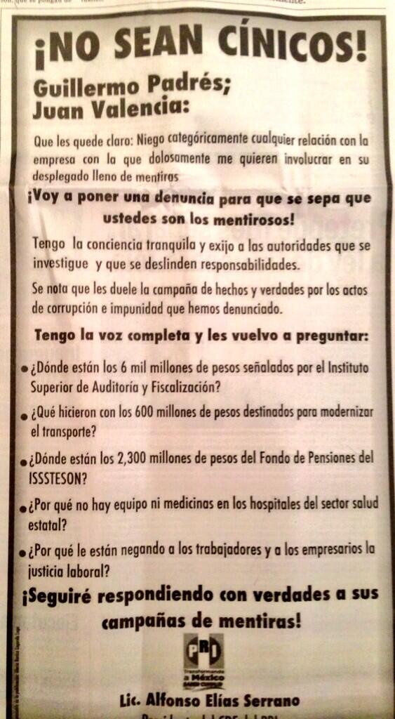 susanacorellap's tweet photo. El @PRIGuaymas todo Sonora muy orgullosos de contar con un ciudadano como AES! @CDEPRISonora @JPGuaymas @FJRGuaymas http://t.co/NN0rFDBngV
