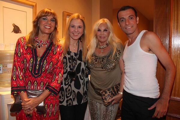 Foto que me envio Martin cuando fui a ver su show hace unos dias, muy divertido!!!