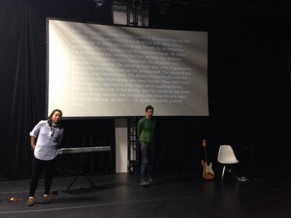 ThtrReplacement's tweet image. Teaching #KateBowie this morning for #pushOFF