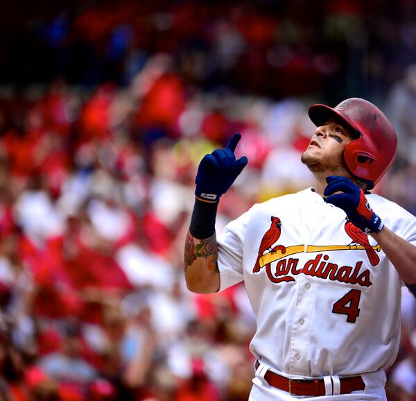 If this isn't the #FaceofMLB, we don't know what is. RETWEET if you agree! #YadierMolina