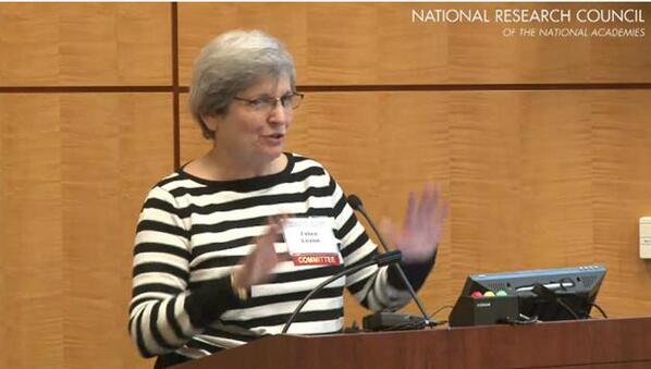 AERA_EdResearch's tweet image. Exec Dir Felice Levine presents on NRC Panel&apos;s proposed #CommonRule revisions now at today’s public briefing.