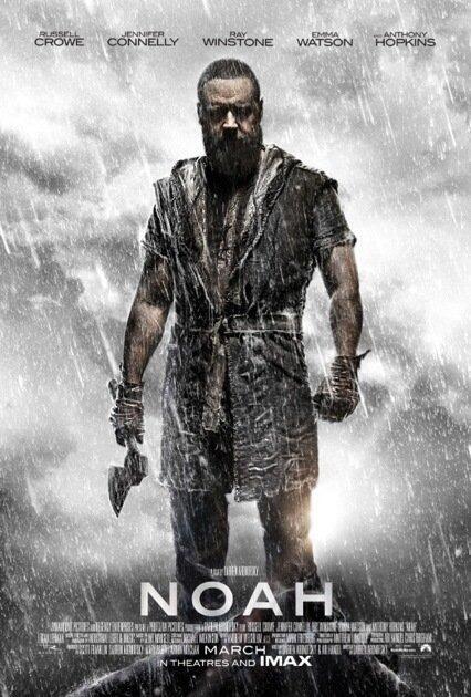 Cinemark's tweet photo. Check out the movie poster of #RussellCrowe in #Noah. Watch the trailer here: http://t.co/kZPu3wbXLH http://t.co/WzcXOplN73