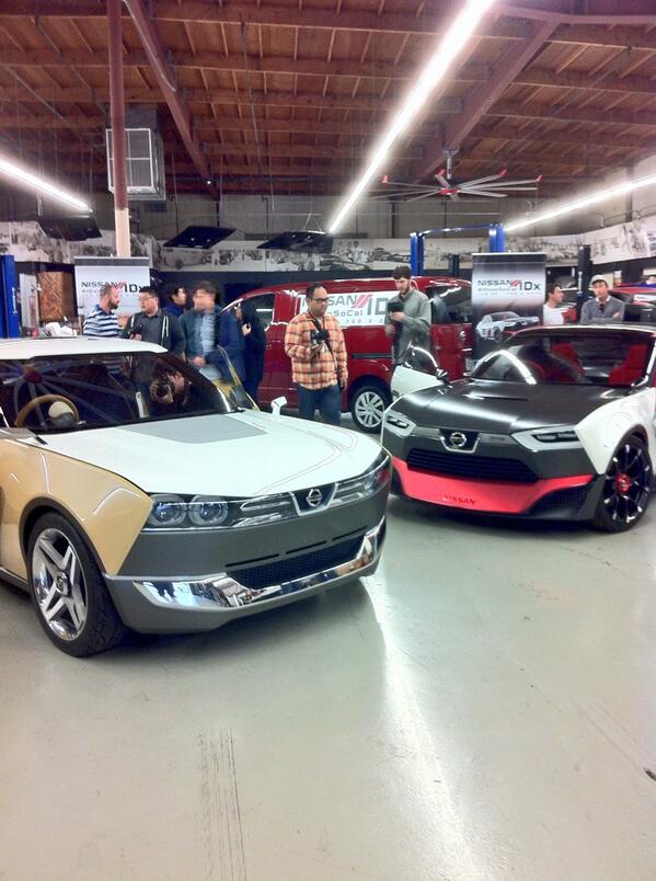 MT_Evans's tweet photo. Look who dropped by the office. #nissan #IDxinSoCal http://t.co/5VwBuZJB8O