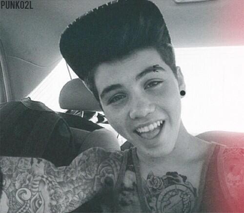 I think I would look pretty good as a punk 😏