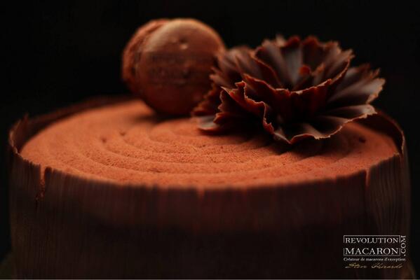 #black #macaron #entremet #chocolat #origine #costa rica 67%