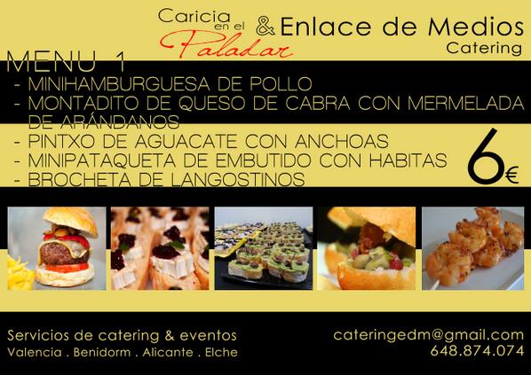 CateringEdm's tweet photo. Hola a todos. Hemos preparado esto para nuestra presentación http://t.co/6lYmbNpYxl