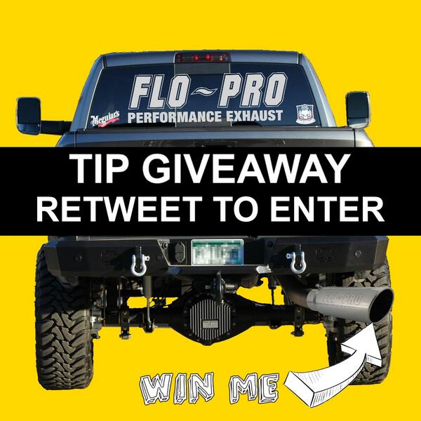 flopro's tweet photo. TWITTER EXCLUSIVE CONTEST | RT this tweet to be entered to win a free exhaust tip! 

Winner announced on 02/07/2014 http://t.co/Cf1x3TThqc
