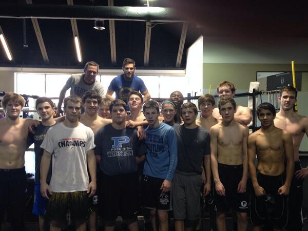 Bwaltersau's tweet photo. No school but these state champions still got after it at ICF. Pope is top notch! @coferpottery @drjcrodriguez http://t.co/wqDuTtmRaC