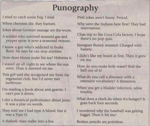 PJSandler's tweet photo. “@Alistair_Wood: Comedy gold! #punography @joemilkins @joe_graham14 @matt_norrington http://t.co/uQub1QgnA0” @johnhattersley