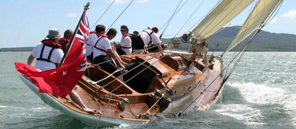 TaweraGroup's tweet photo. No podium finish for Tawera in the 2014 Auckland anniversary regatta but we did make a hollywood debut on @ONENewsNZ. http://t.co/h380ZBZF8j