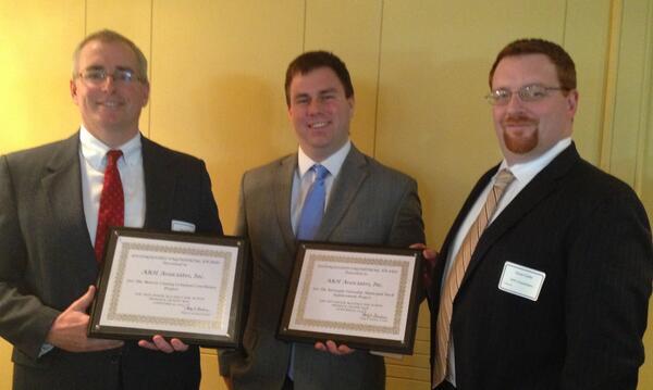 The ARH team proudly received two Distinguished Engineering Awards from NJ Alliance for Action today! #ARHDifference
