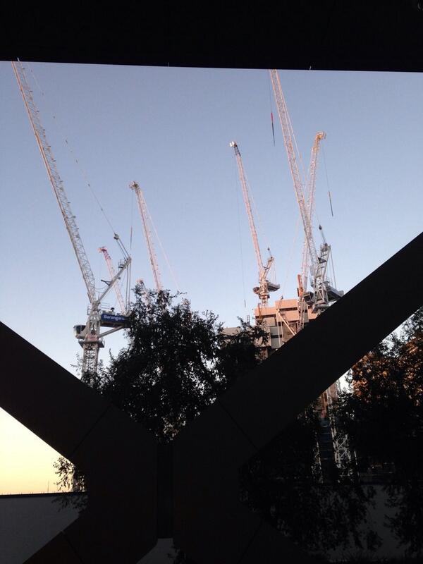 #cranespotting at #barangaroo