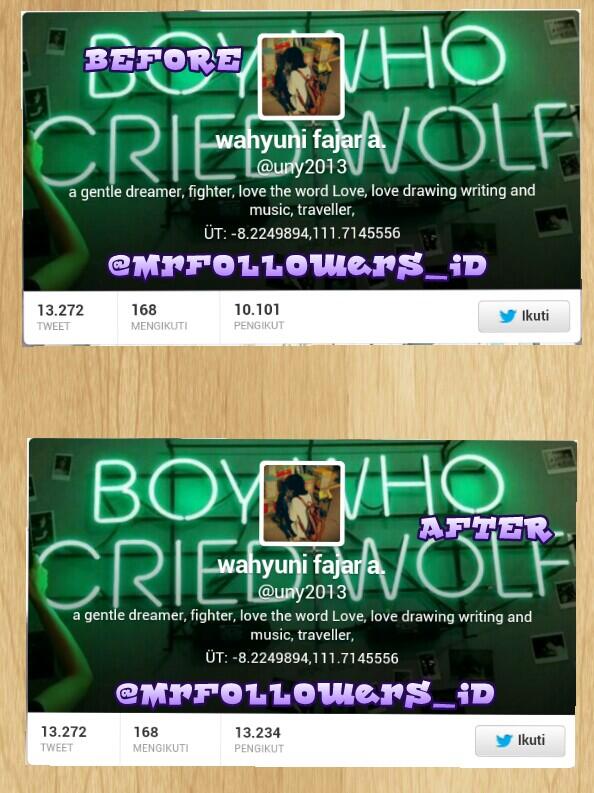 MrFollowers_ID's tweet photo. Update buyer 3000 follower ^^ http://t.co/hed74inOvx