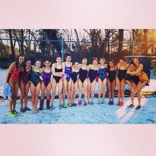 DynamoSwimClub's tweet photo. Dynamo toughing out the #ATLSnow2014 @swimswamnews http://t.co/vPGsU1Rvsa