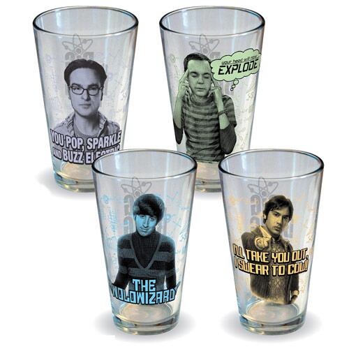 PopBarware's tweet image. Sweet Big Bang Theory pint glass set for all you fans out there-
popculturebarware.com/big-bang-theor…