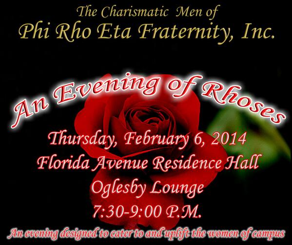 PRE_GAMMA's tweet photo. Evening of Rhoses - Women's appreciation day brought to UIUC campus from us. Ladies come indulge http://t.co/xhRUFZAwah