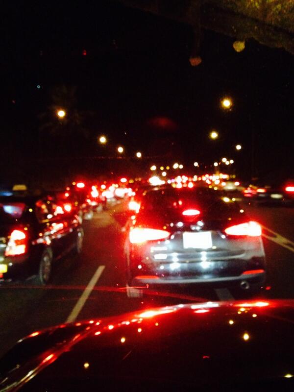 macarenabarr's tweet photo. Súper mega tráfico en la costa verde!! http://t.co/d2fjEsxYN8