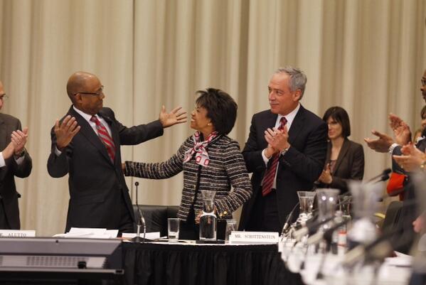 OhioState's tweet image. A great day to be a Buckeye! Today, we welcomed #OSUnewprez Michael Drake!