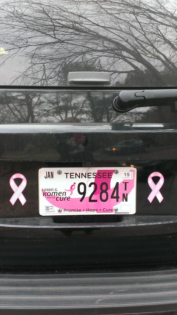I talk the talk. I walk the walk. And I drive the truck. No. More. Breast. Cancer.
