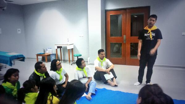 Adventist_YES's tweet photo. MG. Billy Yulianto sedang menerangkan tentang 'Secure Position and Reporting' #YESBSTC http://t.co/VEC7nuWCMe