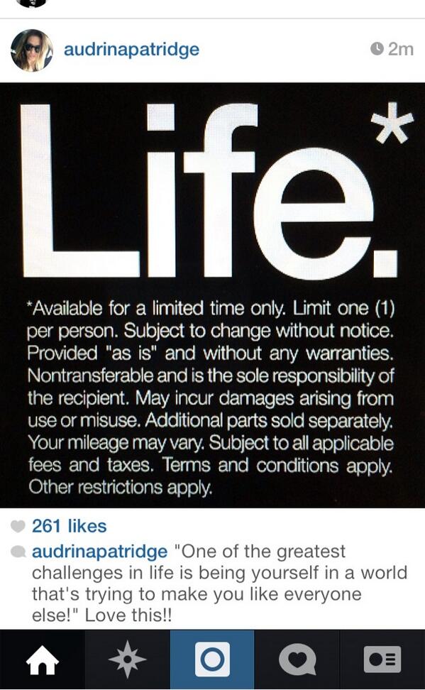AudrinaPatridge's tweet photo. http://t.co/7d96y4VqNp